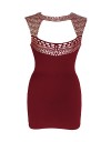 Rochie cu Imprimeuri Aurii LC21966V3 Rochie cu Imprimeuri Aurii LC21966V3